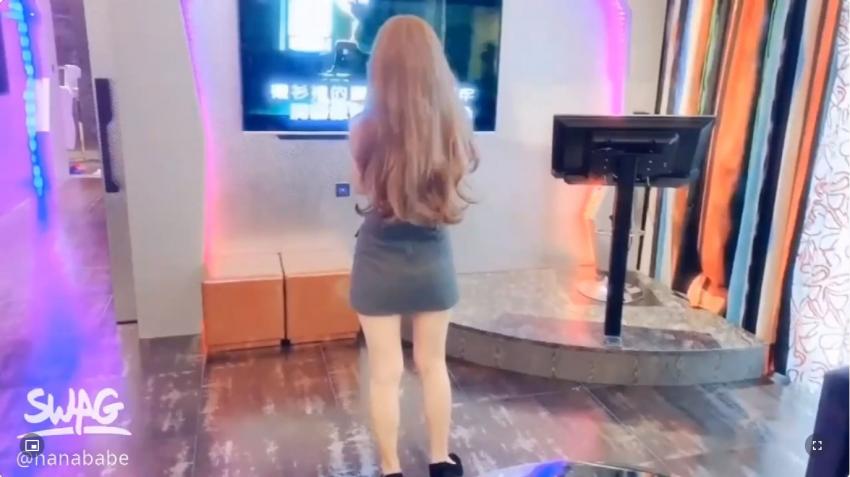 SWAG『nanababe』在星级酒店玩3P_一个内射_一个口爆